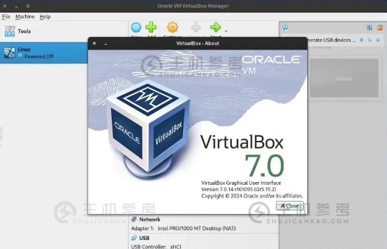 VirtualBox 7.0.14的发布支持Red Hat Enterprise Linux 9.4内核。_主机参考
