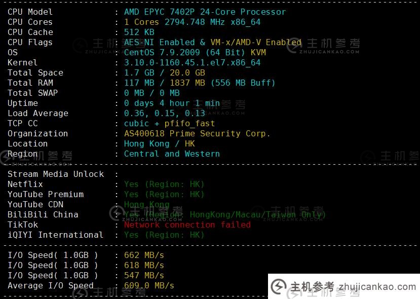 DigitalVirt怎么样？DigitalVirt香港CMI专线VPS评测：直连不绕道，3网络回程移动CMI，解锁Netflix等流媒体，65ms网络延迟，47,000 Kbps运行YouTube！_主机参考