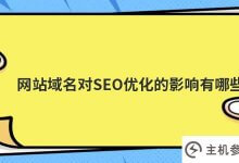 网站域名对SEO优化有哪些影响(网站域名影响搜索引擎排名吗？有哪些获得域名的技巧？)_主机参考